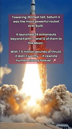 Saturn V: The Rocket That Took Humanity to the Moon 🚀