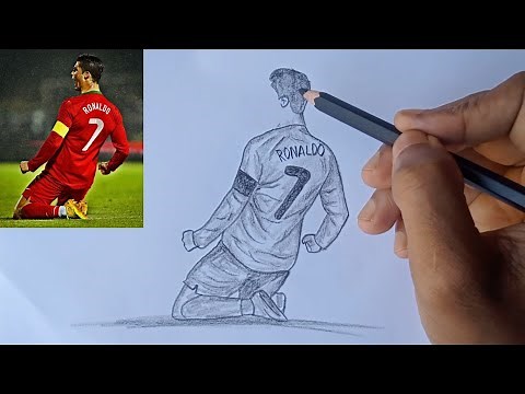 how to Draw Ronaldo with Easy Step-by-Step Techniques