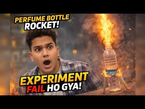 Bottle Rocket Experiment FAIL 💥 Shocked Reaction!
