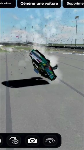 POV: tu sais pas conduire pendant une course de voiture