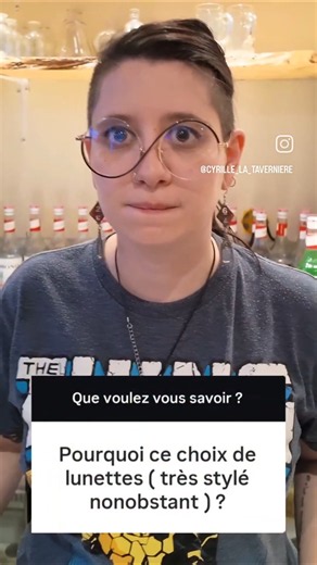 LES LUNETTES #taverne #humour #wicked #elphaba #lunettes