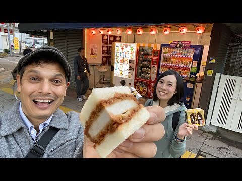 Japanese Sandwich Vending Machine Bistro in AKIHABARA