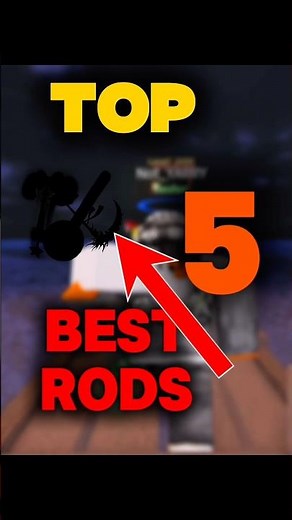 Top 5 Best Rods to get in FISCH #roblox #fisch