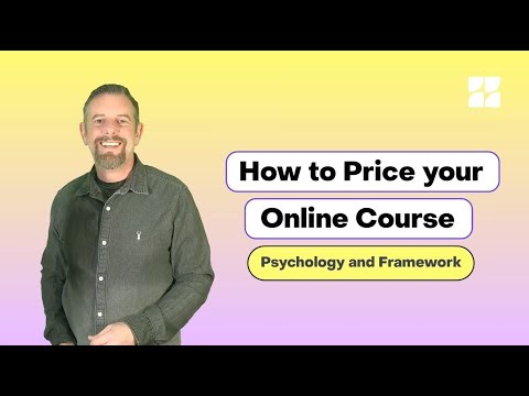 📝 How to Price Your Online Course: Psychology + Proven Models