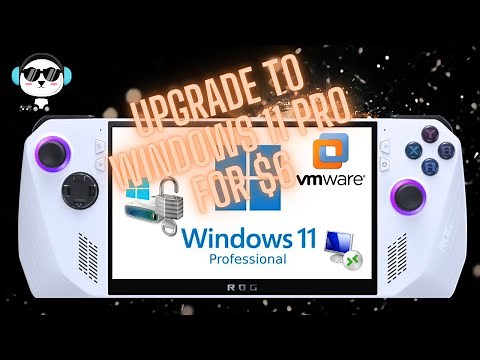 Asus ROG Ally Windows 11 Pro Upgrade for around $6