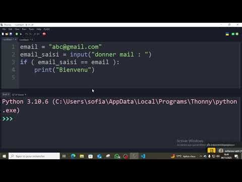 🔥info 14 | Les Structures Conditionnelles exemple