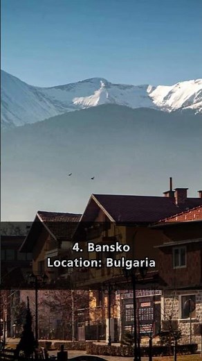 Top 5 Best Ski Resorts in the World 2023 #top5 #skiresort #fyp