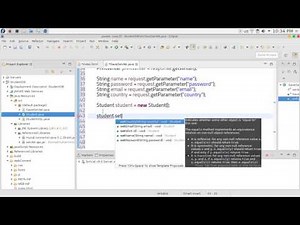 28 JAVA EE Servlets insert database Servlet