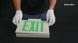 Watch The Green Exit Sign with Emergency lighting on Amazon Live