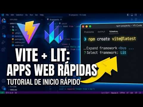 Como crear un proyecto con JS y Lit en 2026