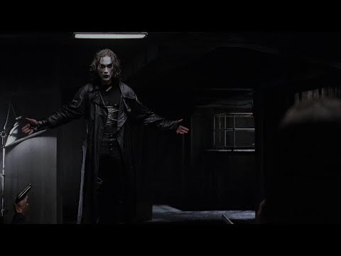 The Crow 1994 Devil's Night shootout scene 4K