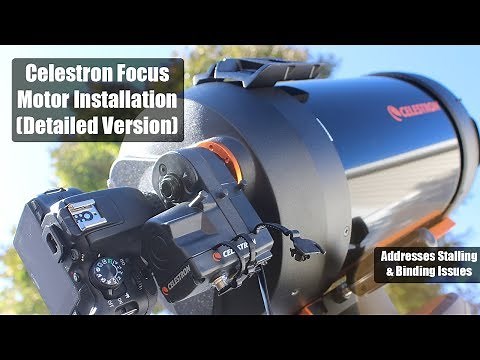 How to Install the Celestron Focus Motor (Detailed Version)