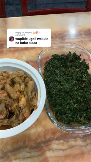 Authentic Kenyan Dinner: Ugali, Chicken & Greens