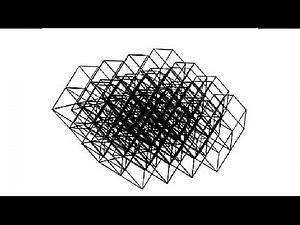 10-d Hypercube Rotating