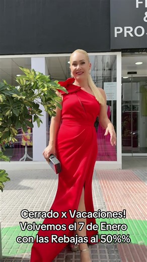 #flyprojectmoda #vestidosdefiesta #vestidorojo #vestidodeinvitada