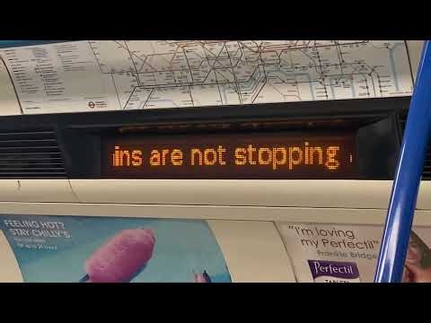Victoria line trains are stopping at Euston. The Metropolitan line is opeating with severe delays