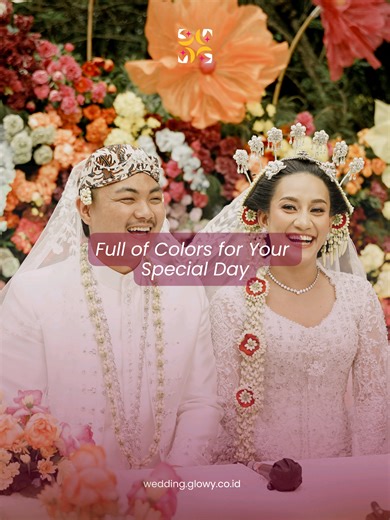 Vibrant Wedding Celebration of Rina & Refo 🌸✨