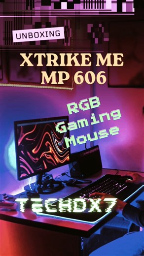 XTRIKE ME MP-606 GAMING MOUSE PAD ● UNBOXING