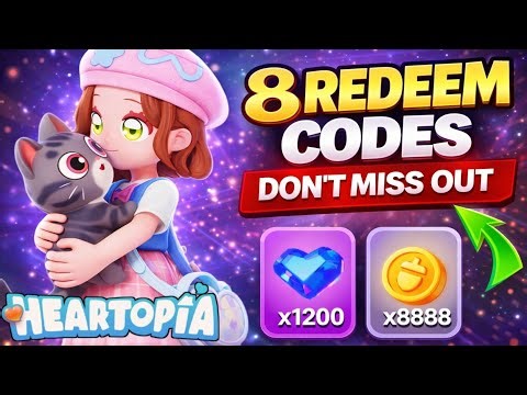 🎁 HEARTOPIA Gift Codes 2026 - All Working | New Heartopia Game Codes + Redeem Code