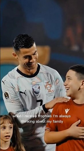 Cristiano Ronaldo's Heartwarming Moments with Kids | The Soft Side of a Legend ⚽❤️