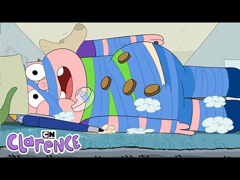 Sticky Clarence | Full Episode | Clarence | Cartoon Network