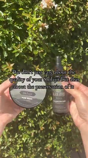 Here are the benefits of Miron : 🌈Light Protection: The dark violet color filters out harmful visible light and UV rays while allowing beneficial light, such as far-red and near-infrared, to pass through. This helps preserve the quality and potency of the Shilajit inside. 💡Extended Shelf Life: By protecting contents from light degradation, Miron glass can extend the shelf life ot the Shilajit. 🌎Eco-Friendly: Miron glass is reusable and recyclable, making it a more sustainable choice compared 