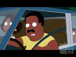 The Cleveland Show Cleveland Crying Throws his Phone & TV Drive In Closing