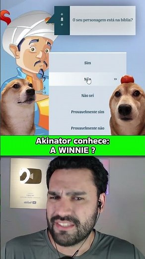 CAN AKINATOR GUESS WINNIE THE DOG?