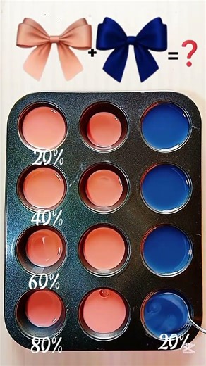 Peach Whisper × Deep Navy Calm | Aesthetic Color Palette ✨#colormix#colorpalette#colormixing#artist