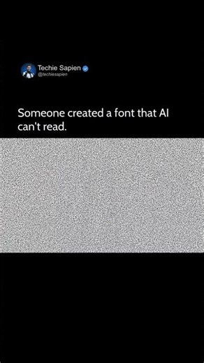 Ghost Font Explained: The Viral Font That AI Can't Read? 👻🤖