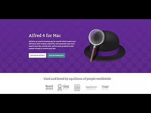 100% Christoph - How I Use The Alfred App And Workflows