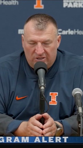 263K views · 1.7K reactions | Bret Bielema reacts to No. 9 Illinois’ 63-10 loss at No. 19 Indiana ️ | Big Ten Network | Facebook