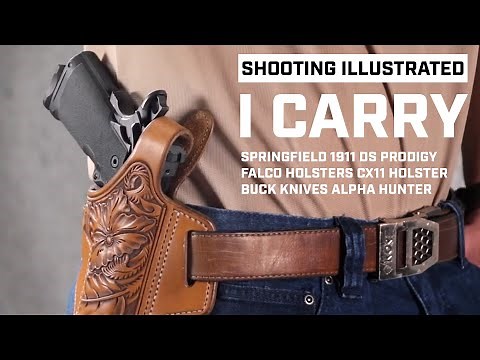 I Carry: Springfield Armory 1911 DS Prodigy DS 4.25-inch AOS Pistol in a Falco holster.