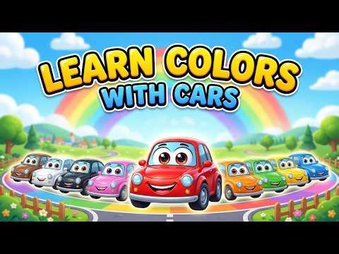 👉 Learn Colors with Cars 🚗 Fun Color Learning