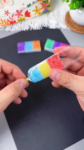Step-by-Step Rainbow Candy Craft 🍬🌈 #rainbowcraft #candyart #funactivity #colorfulcraft #diyidea #kidscraft #sweetart #creativefun #papercraft #easycraft | paper craft
