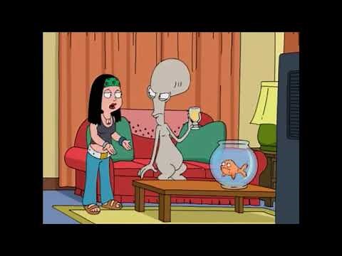 American Dad: Roger and Hayley Fight