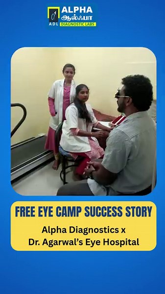 Free Eye Check-up Camp Highlights | Alpha Diagnostics x Dr. Agarwal’s Eye Hospital