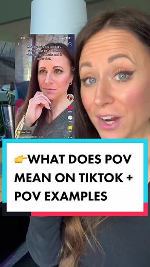 197 content ideas for you 👉👇@Caroline Flett Coach Maybe you’ve been wondering “what does POV stand for?”. It stands for point of view and it’s often the short amount of text you’ll find on trend videos. Basically, it explains relatable. Experience in about one sentence. Sometimes people say that their trend videos don’t do very well… This is often because the POV is not relatable or specific enough for your niche. Try thinking of hilarious and relatable situations that you find yourself in, re