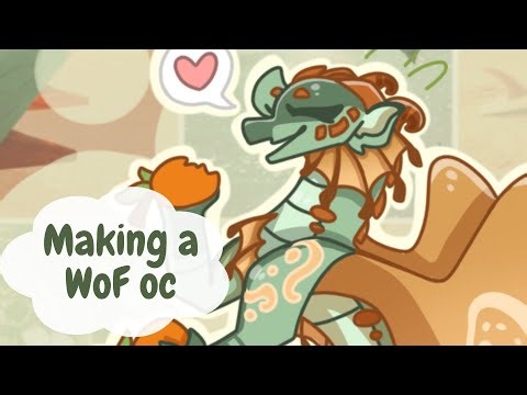 Making a Wof oc for a design contest || Kai