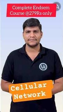 Cellular Network Endsem Course lauched #vijayaacademy #sppu #ENTC #3rdyearentc#cellularnetwork