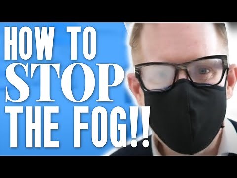 How To Stop Glasses From FOGGING While Wearing A Face Mask