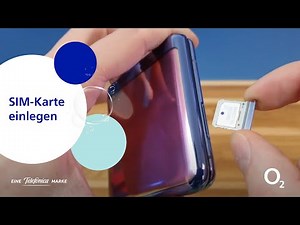 o2 SIM-Karte einlegen: Samsung Galaxy Z Flip