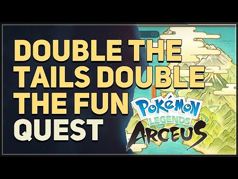 Double The Tails Double The Fun Pokemon Legends Arceus