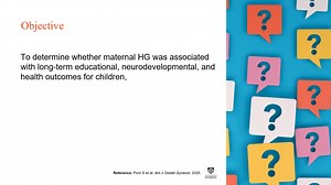 AJOG Presents: Long-term health, neurodevelopmental, and educational outcomes of children born to mothers with hyperemesis gravidarum: a population-based sibling-design record linkage cohort study https://ow.ly/Jpmg50X3iJz #hyperemesisgravidarum #obgyn | American Journal of Obstetrics & Gynecology
