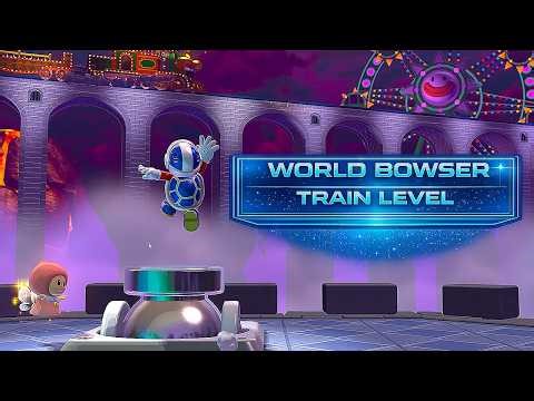 Super Mario 3D World – Pom Pom II (World Bowser Train) | PC Max Settings