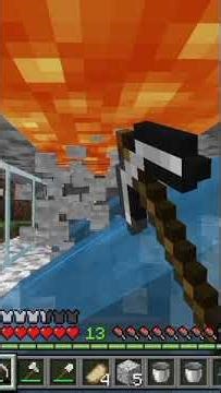 stone generator #minecraft