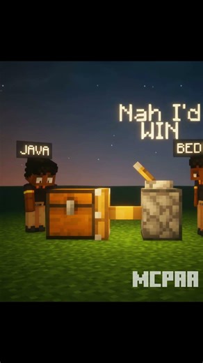 Java Players Watching Bedrock Do This 😭