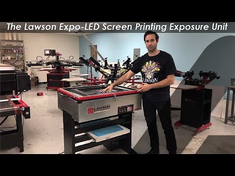 The Lawson Expo-LED Screen Printing Exposure Unit