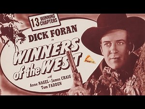 Winners of the West (1940) DICK FORAN🍕13-CHAPTER CLIFFHANGER