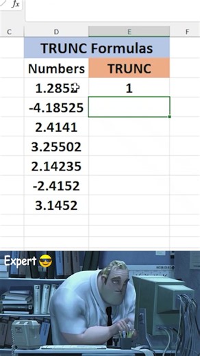 Excel TRUNC Function Explained